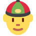 person with skullcap on Twitter/X