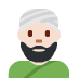 man wearing turban: light skin tone on Twitter/X
