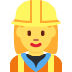 woman construction worker on Twitter/X