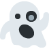 ghost on Twitter/X