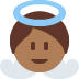 baby angel: medium-dark skin tone on Twitter/X