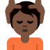 person getting massage: dark skin tone on Twitter/X
