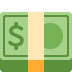 dollar banknote on Twitter/X