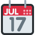 tear-off calendar on Twitter/X