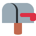closed mailbox with lowered flag on Twitter/X