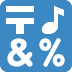 input symbols on Twitter/X