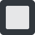 black square button on Twitter/X
