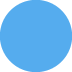 blue circle on Twitter/X