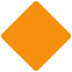 large orange diamond on Twitter/X