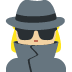 woman detective: medium-light skin tone on Twitter/X