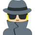 detective: medium-light skin tone on Twitter/X