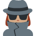 woman detective: medium skin tone on Twitter/X