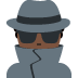 man detective: dark skin tone on Twitter/X