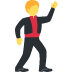 man dancing on Twitter/X