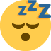 sleeping face on Twitter/X