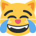 cat with tears of joy on Twitter/X