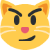 cat with wry smile on Twitter/X