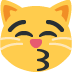 kissing cat on Twitter/X