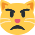 pouting cat on Twitter/X