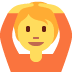 person gesturing OK on Twitter/X