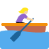 woman rowing boat: medium-light skin tone on Twitter/X