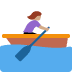 woman rowing boat: medium skin tone on Twitter/X