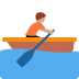 person rowing boat: medium skin tone on Twitter/X