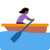 woman rowing boat: dark skin tone on Twitter/X