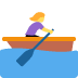 woman rowing boat on Twitter/X