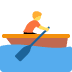 person rowing boat on Twitter/X