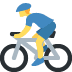 man biking on Twitter/X