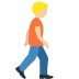 person walking facing right: medium-light skin tone on Twitter/X