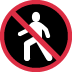 no pedestrians on Twitter/X