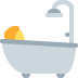 person taking bath on Twitter/X