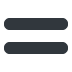 heavy equals sign on Twitter/X