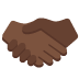 handshake: dark skin tone on Twitter/X