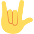 love-you gesture on Twitter/X