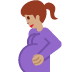 pregnant woman: medium skin tone on Twitter/X