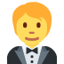 person in tuxedo on Twitter/X