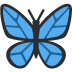 butterfly on Twitter/X