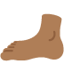 한쪽 발: 진한 갈색 피부 on Twitter/X