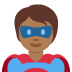 superhero: medium-dark skin tone on Twitter/X