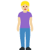 woman standing: medium-light skin tone on Twitter/X