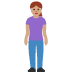 woman standing: medium skin tone on Twitter/X