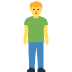man standing on Twitter/X