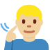 deaf man: medium-light skin tone on Twitter/X