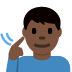 deaf man: dark skin tone on Twitter/X