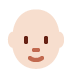 person: light skin tone, bald on Twitter/X