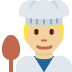 cook: medium-light skin tone on Twitter/X