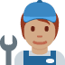 mechanic: medium skin tone on Twitter/X
